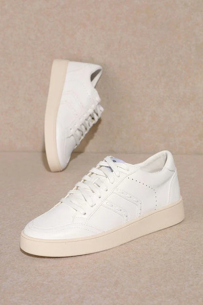 Low Top, Lace Up, Sneakers
