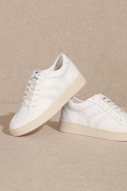 Low Top, Lace Up, Sneakers